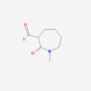 molecular formula C8H13NO2 B1500766 1-Methyl-2-oxoazepane-3-carbaldehyde CAS No. 72740-36-4