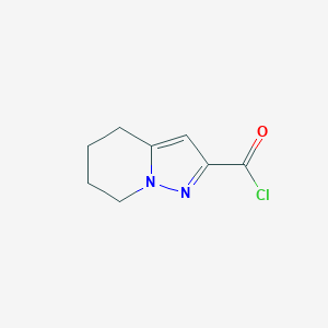 4,5,6,7-Tetrahydropyrazolo[1,5-a]pyridine-2-carbonyl chloride