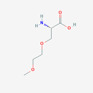 molecular formula C6H13NO4 B1500773 (S)-2-amino-3-(2-methoxyethoxy)propanoic acid 