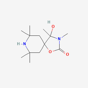 4-Hydroxy-3,4,7,7,9,9-hexamethyl-1-oxa-3,8-diazaspiro[4.5]decan-2-one