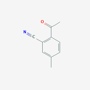 molecular formula C10H9NO B1500784 2-Acetyl-5-methylbenzonitrile 