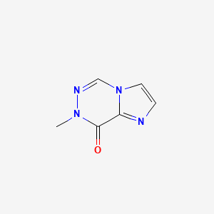 molecular formula C6H6N4O B1500787 1-Methylimidazo[1,2-d][1,2,4]triazinone 