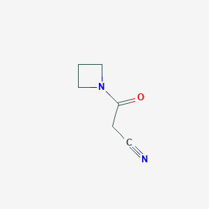 molecular formula C6H8N2O B1500793 3-(Azetidin-1-yl)-3-oxopropanenitrile 