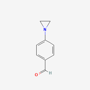 molecular formula C9H9NO B1500794 4-(Aziridin-1-yl)benzaldehyde CAS No. 353247-80-0