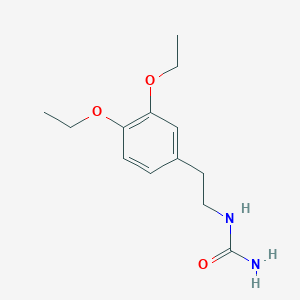 molecular formula C13H20N2O3 B15007962 N-[2-(3,4-diethoxyphenyl)ethyl]urea CAS No. 448188-34-9