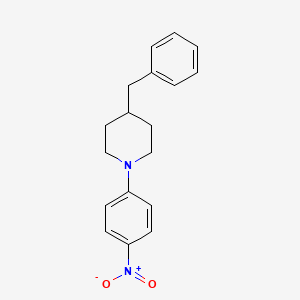 4-Benzyl-1-(4-nitrophenyl)piperidine