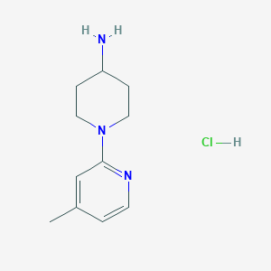 1-(4-Methylpyridin-2-yl)piperidin-4-amine hydrochloride
