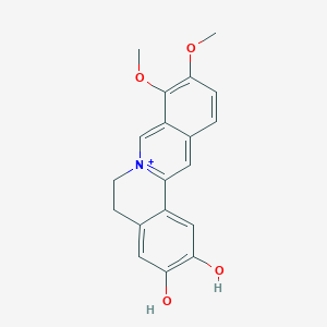 molecular formula C19H18NO4+ B150084 去甲亚 Berberine CAS No. 25459-91-0