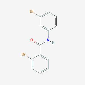 molecular formula C13H9Br2NO B15008432 2-bromo-N-(3-bromophenyl)benzamide 