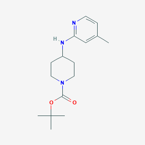 molecular formula C16H25N3O2 B1500854 4-(4-Methyl-pyridin-2-ylamino)-piperidine-1-carboxylic acid tert-butyl ester CAS No. 939986-29-5