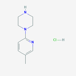 molecular formula C10H16ClN3 B1500857 1-(5-Methylpyridin-2-yl)piperazine hydrochloride CAS No. 1185307-85-0