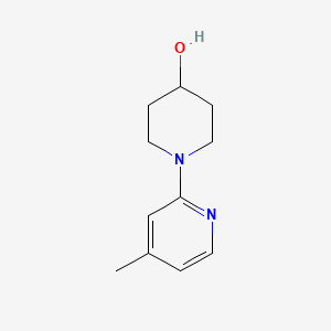 1-(4-Methylpyridin-2-yl)piperidin-4-ol