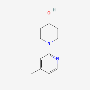 molecular formula C11H16N2O B1500859 1-(4-Methylpyridin-2-yl)piperidin-4-ol CAS No. 939986-80-8