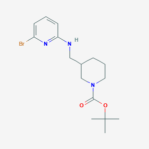 tert-Butyl 3-(((6-bromopyridin-2-yl)amino)methyl)piperidine-1-carboxylate