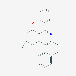 2,2-Dimethyl-5-phenyl-2,3-dihydrobenzo[a]phenanthridin-4(1H)-one