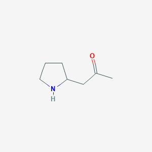 molecular formula C7H13NO B1500871 1-(吡咯啉-2-基)丙酮 CAS No. 71294-64-9