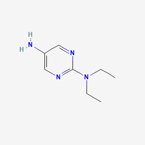 2-(N,N-diethylamino)-5-aminopyrimidine