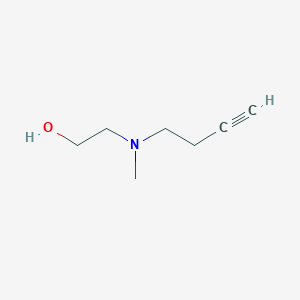 molecular formula C7H13NO B1500880 2-[3-Butyn-1-yl(methyl)amino]ethanol 