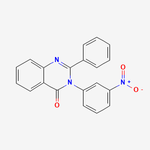 3-(3-nitrophenyl)-2-phenylquinazolin-4(3H)-one