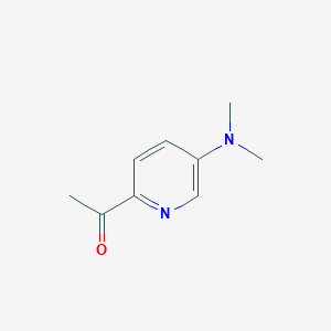 molecular formula C9H12N2O B1500886 1-(5-(Dimethylamino)pyridin-2-yl)ethanone 