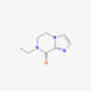 7-Ethyl-6,7-dihydroimidazo[1,2-a]pyrazin-8(5H)-one