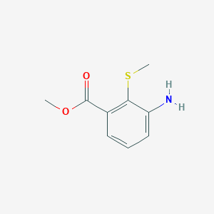 Methyl 3-amino-2-(methylthio)benzoate