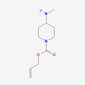Allyl 4-(methylamino)piperidine-1-carboxylate