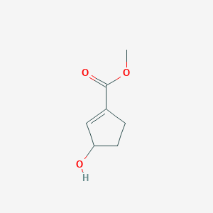 3-Hydroxy-1-cyclopentene-1-carboxylic acid methyl ester