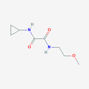 N-cyclopropyl-N'-(2-methoxyethyl)ethanediamide