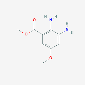 molecular formula C9H12N2O3 B1500902 Methyl 2,3-diamino-5-methoxybenzoate 