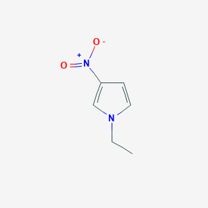 molecular formula C6H8N2O2 B1500903 1-Ethyl-3-nitro-1H-pyrrole 