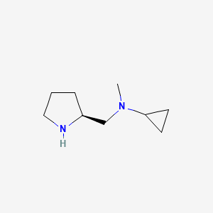 Cyclopropyl-methyl-(S)-1-pyrrolidin-2-ylmethyl-amine