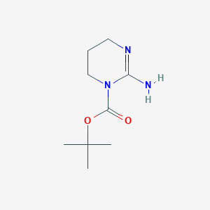 tert-butyl 2-amino-5,6-dihydropyrimidine-1(4H)-carboxylate