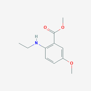 molecular formula C11H15NO3 B1500911 Methyl 2-(ethylamino)-5-methoxybenzoate 