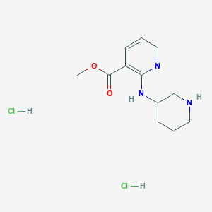 Methyl 2-(piperidin-3-ylamino)nicotinate dihydrochloride