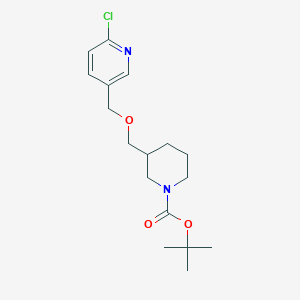 3-(6-Chloro-pyridin-3-ylmethoxymethyl)-piperidine-1-carboxylic acid tert-butyl ester