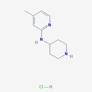 (4-Methyl-pyridin-2-yl)-piperidin-4-yl-amine hydrochloride