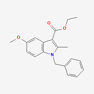 Ethyl 1-benzyl-5-methoxy-2-methyl-1H-indole-3-carboxylate