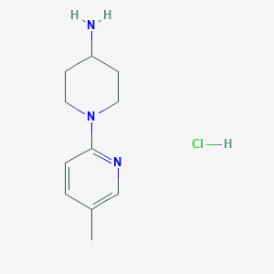 1-(5-Methylpyridin-2-yl)piperidin-4-amine hydrochloride