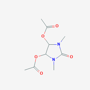 1,3-Dimethyl-2-oxoimidazolidine-4,5-diyl diacetate