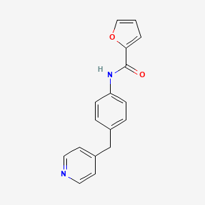 N-[4-(pyridin-4-ylmethyl)phenyl]furan-2-carboxamide