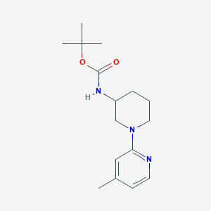 tert-Butyl (1-(4-methylpyridin-2-yl)piperidin-3-yl)carbamate