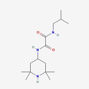 N-(2-methylpropyl)-N'-(2,2,6,6-tetramethylpiperidin-4-yl)ethanediamide