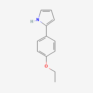 molecular formula C12H13NO B1500979 2-(4-ethoxyphenyl)-1H-pyrrole 