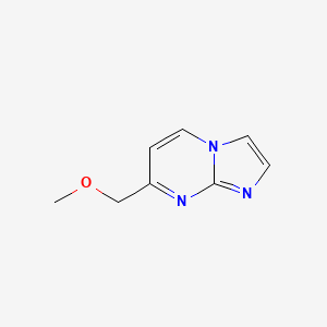molecular formula C8H9N3O B1500980 7-(Methoxymethyl)imidazo[1,2-a]pyrimidine 