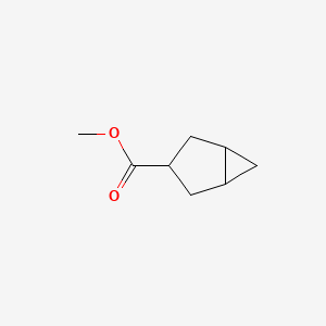 molecular formula C8H12O2 B1500984 甲基双环[3.1.0]己烷-3-羧酸酯 CAS No. 90199-01-2
