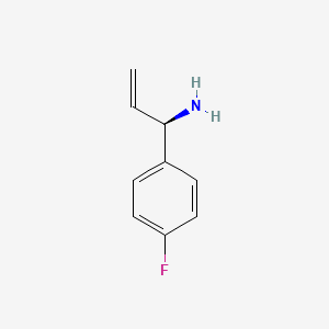 molecular formula C9H10FN B1500986 (R)-1-(4-Fluorophenyl)-2-propene-1-amine 