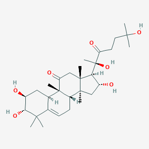 molecular formula C30H48O7 B150099 葫芦巴素 IIb CAS No. 50298-90-3