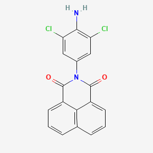 2-(4-amino-3,5-dichlorophenyl)-1H-benzo[de]isoquinoline-1,3(2H)-dione