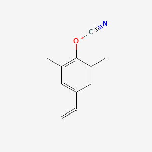 molecular formula C11H11NO B1500995 4-Ethenyl-2,6-dimethylphenyl cyanate CAS No. 212631-96-4